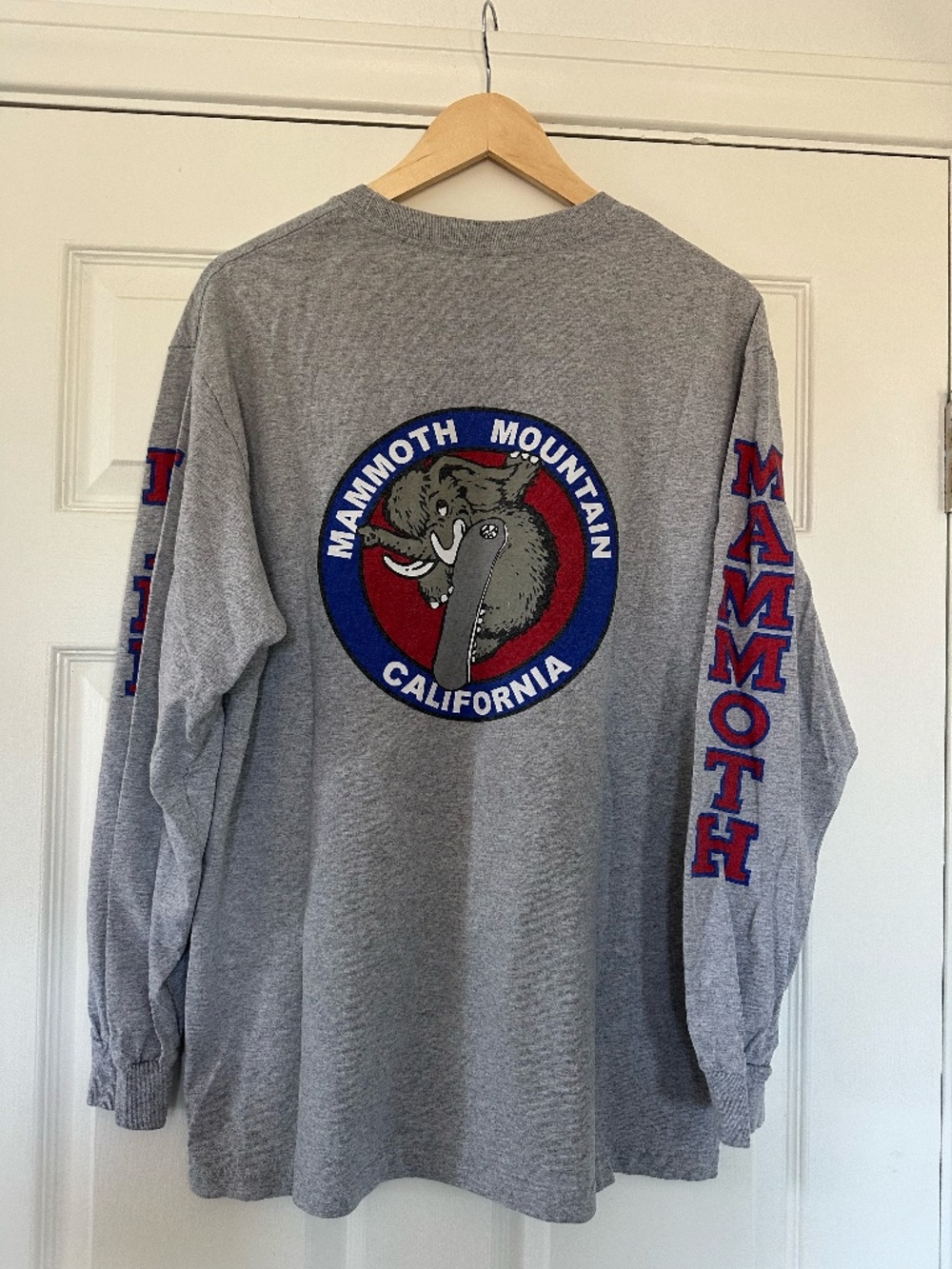 Mammoth Mountain California Long Sleeve Shirt Mens Large
